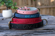 Personalized Leather Dog Collar