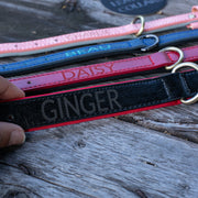 Personalized Leather Dog Collar