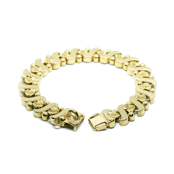 25MM Kanji Collar GOLD